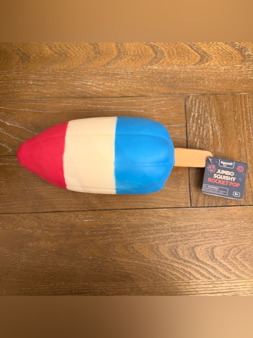 Viral Jumbo Rocket Pop Squishy TikTok Sensory Toy ASMR Stress Relief